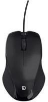 Portronics Toad 101 Wired Optical Mouse with 1200 DPI, Plug & Play, Hi-Optical Tracking, 1.25M Cable Length, 30Lakhs Click Life(Black)