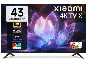 Xiaomi X Series 108 cm (43 inch) Ultra HD (4K) LED Smart Google TV with Dolby Vision | HDR 10