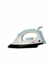 Instamart | Search Iron | Pigeon Ivory Dry Iron, 1000W, Automatic Shut Off (Blue) 