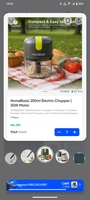 Check out HomeBasic 250ml Electric Chopper | 30W Motor on Instamart: