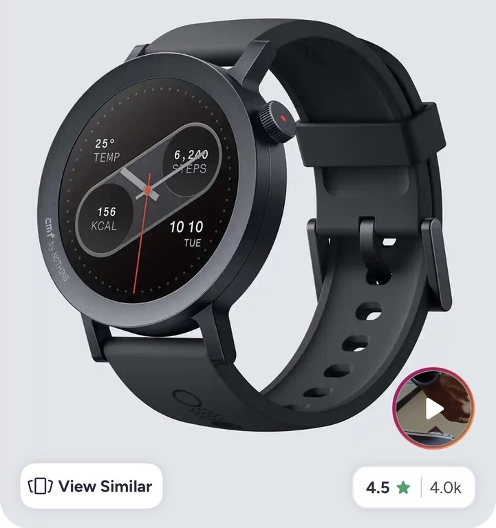 46% off on - CMF By Nothing Watch Pro 2 - Rs. 3260