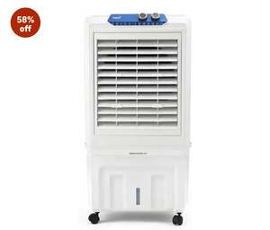 Livpure KoolBliss Neo Desert Cooler 70L |471 Sq. Ft. Area Coverage| 43Ft. Poweful Air Throw|Inverter Compatible|3 Speed Control|Axial Fan Technology| 2 Yrs Motor Warranty & 1 Yr Comprehensive (White) 