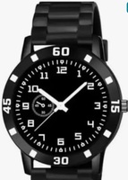 Black Dial Rubber Strap Stylish Analog Watch for Men-GINIEE-PU-Roman-Blue_898Black Dial Rubber Strap Stylish Analog Watch for Men-GINIEE-PU-Roman-Blue_898