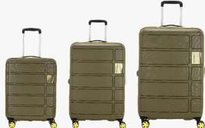 Kamiliant by American Tourister Harrier Zing|Trolley Bag Set of 3 (55+68+79 cms) for Travel