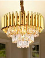 Desidiya Modern Crystal Pendant Light