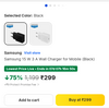 Samsung 15 W 3 A Wall Charger Black