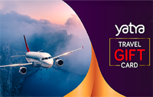 YATRA GIFT CARD (Flights, Hotels and Holidays) @ 25% OFF