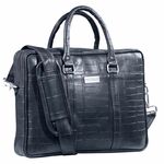 Probus 13-Inch/ 14 Inch/ 15.6 Inch Vegan Leather Laptop Messenger Bag Sleeve Case Cover for MacBook Office Executive

