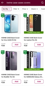 KIWINE Back Cover Starts at ₹39