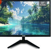GEONIX 22 Inch PC Monitor | Full HD 1680 x 1050 Pixels | Display Output VGA & HDMI | with LED Back Light Technology |3 Years Warranty