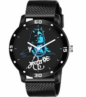   Black Dial PU Strap Stylish Analog Watch for Men @ just 97rs