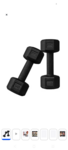 Instamart |  Slovic PVC Coated Hexagonal Dumbbell Set for Home Gym (2 x 1 Kg,)