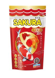 Sakura Gold Premium Fish Food Pellets 250g