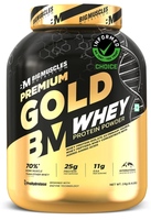 Bigmuscles Nutrition Premium Gold Whey [2Kg, Chocolate Brownie]