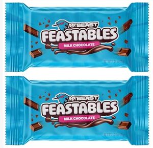 Mr.Beast Milk Chocolate Bar 35g (Pack of 2)