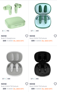 Noise Buds - Upto 81% Off