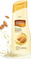 J N F Honey and almond lotion 