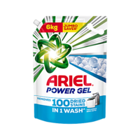 BigBasket: Ariel Gel Top Load & Semi Auto Liquid detergent   6kg @628