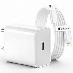 AIL-KIN 20W USB C to Lightning Fast Charger Adapter with Cable (MFi Certified)