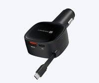 Blinkit-Portronics Retractable Car Charger
(84 W)