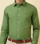 Allen Solly Men Slim Fit Solid Formal Shirt
