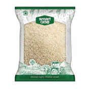 Sooji 500g @17, Idli Rawa 1kg @37, Besan 500g @33, Makhana 100g @80