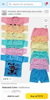 KIDS - 3 PCS NIGHTWEAR @ 176 & 6 pcs @ 268