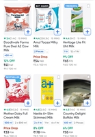 Instamart | Milk at Discount | Search Milk