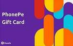 Woohoo - PhonePe Gift Card @15% Discount | Denomination: ₹5/₹10 | Max Qty: 20 | Validity: 25-07-2026