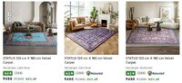 95% off || Status Carpet Rug
