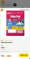 Milky Mist Paner 500gm @189