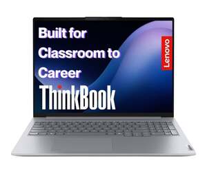 Lenovo ThinkBook 16, Intel Core Ultra 9 185H, 16GB RAM, 512GB SSD Laptop