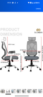 URBAN® Merlion Office Chair for ₹3,999