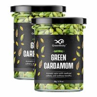 GreenFinity Whole Green Cardamom (Elaichi) – 100g | 8 mm
