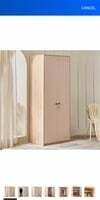 Lexus 2-Door Swing Wardrobe | Engineered Wood | 1 Year Warranty - with 15000 off Coupon 