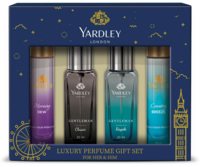 Yardley London Luxury Perfume Gift Set for Her & Him| 18ml x 2 + 20ml x 2 Combo Set (Set of 4)