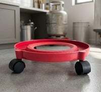 Home One Plastic Cylinder Gas Trolley 1 pc (30 x 23 cm)