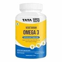Tata 1mg Vegetarian Omega |1000 mg Algal Oil with 400mg DHA