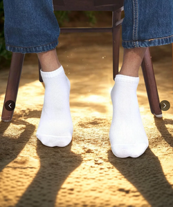 MJE Men Cotton Blend Ankle Length Socks