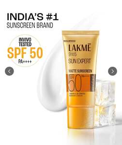 Lakme SPF50 PA++++ In Vivo Tested Sunscreen