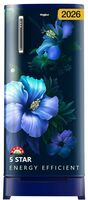 Whirlpool 184 L 5 Star Direct-Cool Single Door Refrigerator with Intellisense Inverter Compressor (205 WDE ROY 5S Inv SAPPHIRE SPRING-Y, Blue, 2026 Model)