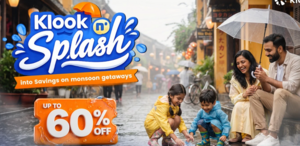Klook N Splash Sale - Upto 60% Off