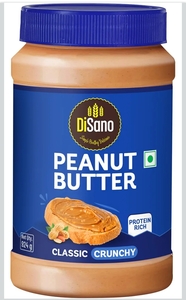 (Deal)DiSano Classic Peanut Butter Crunchy, 924g, 25g Protein, Roasted Peanuts, Zero Cholesterol & Trans Fat, Gluten Free, 

