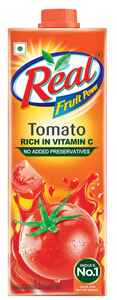 Zepto : Real Fruit Power Tomato Juice 1 L(Location Specific)