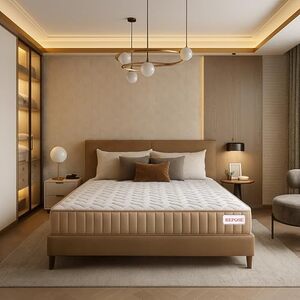 Repose-eyelidz Mattress 72" X 36" X 6 "Pocketed Spring Single, Sky White
