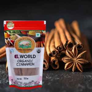 Elworld Organic Dalchini 50 gm