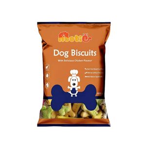Nootie Chicken Dog Biscuits- Mixed Flavour for Adult Dogs, Protein-Rich, Highly Digestible & Nutritious | Suitable for All Breeds | 900g (Pack of 1)
