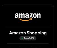 Amazon Shopping voucher with 50% OnPoint 