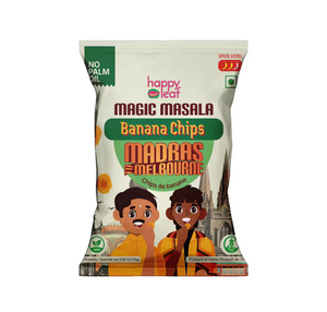 Happy leaf Chips - Certified USDA Organic, No Palm Oil, Made Using Cold Pressed Peanut Oil, Coconut Oil