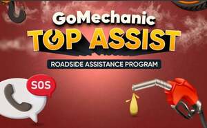 GoMechanic Roadside Assistance @ Just ₹2/Year